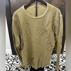 Madewell Olive Long Sleeve Top